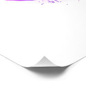 パープルの羽根との無限 ポスター (コーナー)