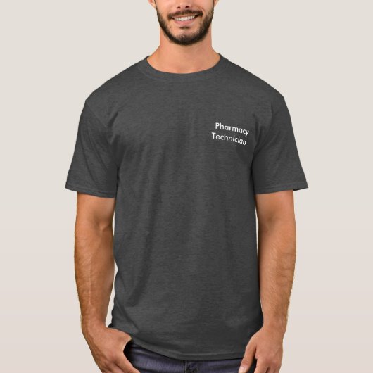 パープルの薬剤師アシスタント Tシャツ (正面)
