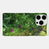 パープルの野花スマホケース 自然のデザイン Case-Mate iPhoneケース (裏面 (横))
