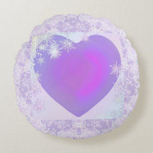 パープルの雪の結晶