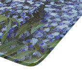 パープルぶら下がったズ藤フローラ裁断板 カッティングボード (角)