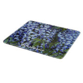 パープルぶら下がったズ藤フローラ裁断板 カッティングボード (角)