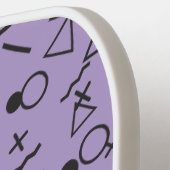 パープルよくはしゃぐピックボールパドル ピックルボールラケット (左詳細)