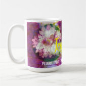 パープルろうけつ染め先生マグ コーヒーマグカップ (左)