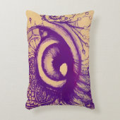 パープルアイアクセント枕 アクセントクッション (正面(垂直))