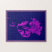 パープルアイリスパズル ジグソーパズル (横)