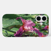 パープルアイリス春フローラ Case-Mate iPhoneケース (裏面 (横))