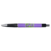 パープルアイリス絵画ズ – オリジナルフラワーアート ボールペン (正面)