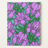 パープルアイリス プランナー手帳 (裏面)