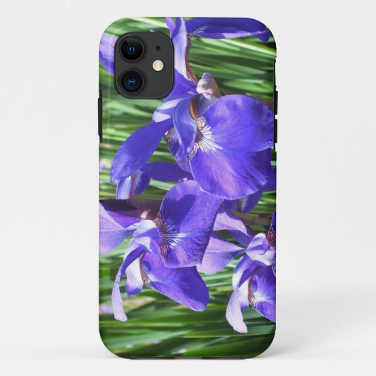パープルアイリスiPhone 5ケース Case-Mate iPhoneケース (裏面)