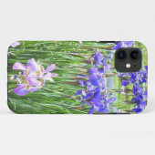 パープルアイリスiPhone 5ケース Case-Mate iPhoneケース (裏面(横))