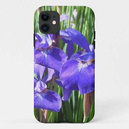 パープルアイリスiPhone 5ケース Case-Mate iPhoneケース (裏面)
