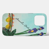 パープルアイリスiPhone / iPadケース Case-Mate iPhoneケース (裏面 (横))