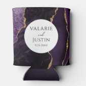 パープルアガテストン結婚ズクーラーボックス 缶クーラー (裏面)