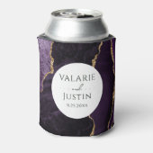 パープルアガテストン結婚ズクーラーボックス 缶クーラー (缶裏面)