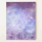 パープルアクアドリーム金ゴールドドラゴンフライ プランナー手帳 (裏面)