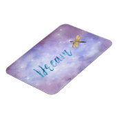 パープルアクアドリーム金ゴールドドラゴンフライ マグネット (左側)