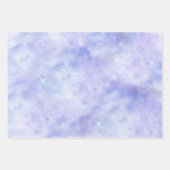 パープルアクアドリーム金ゴールドドラゴンフライ ラッピングペーパーシート (正面3)