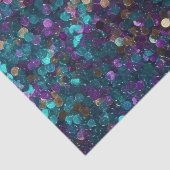 パープルアクアマーメイドスパークル 薄葉紙 (詳細)