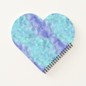 パープルアクアユニコーンドリーム ノートブック (裏面)