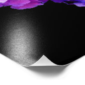 「パープルアジサイ開花」写真プリント フォトプリント            (角)