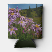 パープルアスター花アット山レイニア 缶クーラー (正面)