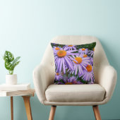 パープルアスター装飾用クッション クッション (椅子)