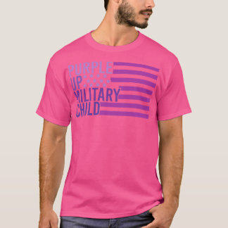 パープルアップ軍隊子 Tシャツ