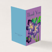 パープルアデニウムサンキューカード (外部)