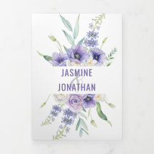 パープルアネモネスバラデイジーアジサイ結婚ズ