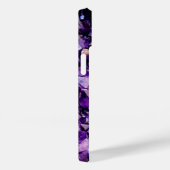 パープルアメジストクリスタルジェムストーンIPhoneケース Case-Mate iPhoneケース (裏面 / 右)