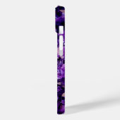 パープルアメジストクリスタルジェムストーンIPhoneケース Case-Mate iPhoneケース (裏面 / 左)