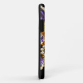 パープルアメジストダイアモンズエメラルズジュエリー Case-Mate iPhoneケース (裏面/右)
