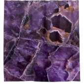 パープルアメジスト シャワーカーテン (正面)