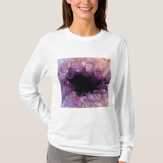パープルアメジスト Tシャツ (正面)