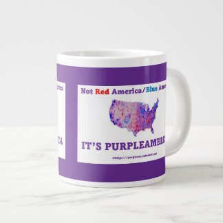 パープルアメリカジャンボコーヒーマグ ジャンボコーヒーマグカップ