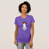 パープルアンガス・ミームTシャツ Tシャツ (正面フル)