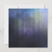 パープルアンドイエローアイリス結婚式招待状 招待状 (裏面)