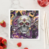 パープルアンドブラックシュガースカルハローウィンパーティ (インサイチュ)