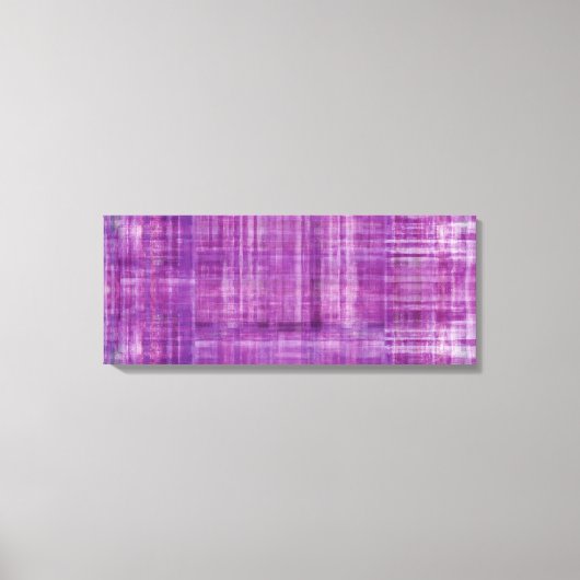 パープルアートカラー絵画のキャンバス印刷 キャンバスプリント (正面)