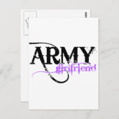 パープルアーミーガールフレンド ポストカード (正面/裏面)