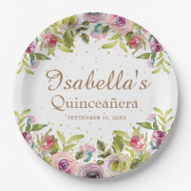 パープルイエローピンクフローラ金ゴールドグリッターキンセアニラ