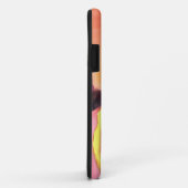 パープルイチジクオリジナルアートの水色ドリップ絵画ズ Case-Mate iPhoneケース (裏面/右)