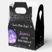 パープルインザーズ誕生日時代パーティー フェイバーボックス (オープン)