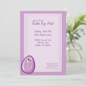 パープルイースターエッグ狩り招待状 招待状 (スタンド正面)