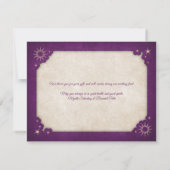 パープルウィザードフクロスター魔法結婚ズ サンキューカード (裏面)