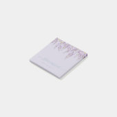 パープルウィステリアセージフローラ庭園の結婚式 ポストイット (アングル)