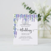 パープルウィステリアフラワーズフローラ結婚レース (スタンド正面)