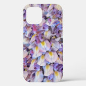 パープルウィステリア春の花アートフォンケース Case-Mate iPhoneケース (裏面)