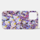 パープルウィステリア春の花アートフォンケース Case-Mate iPhoneケース (裏面 (横))